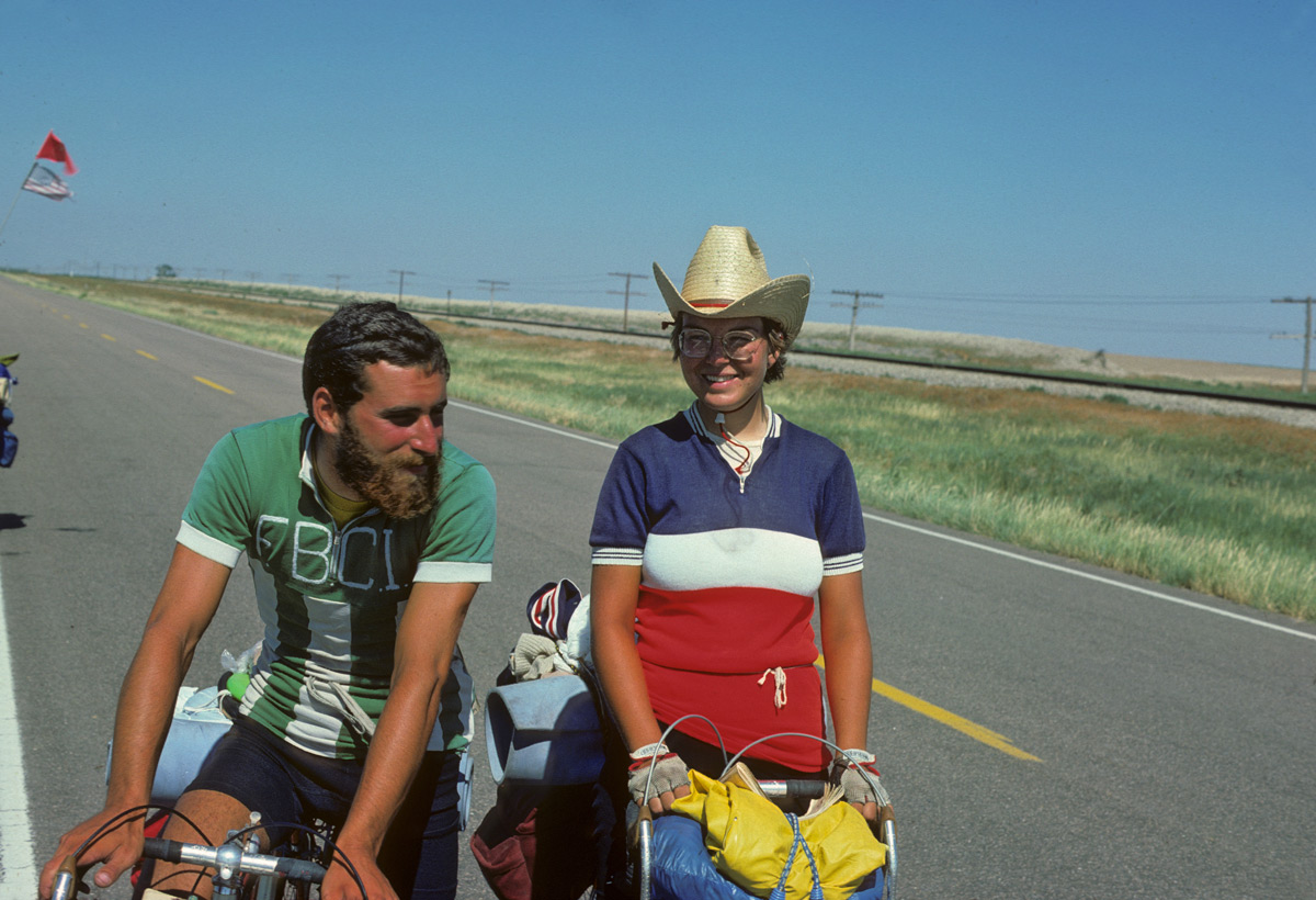 Bikecentennial cyclists by Bill Weir