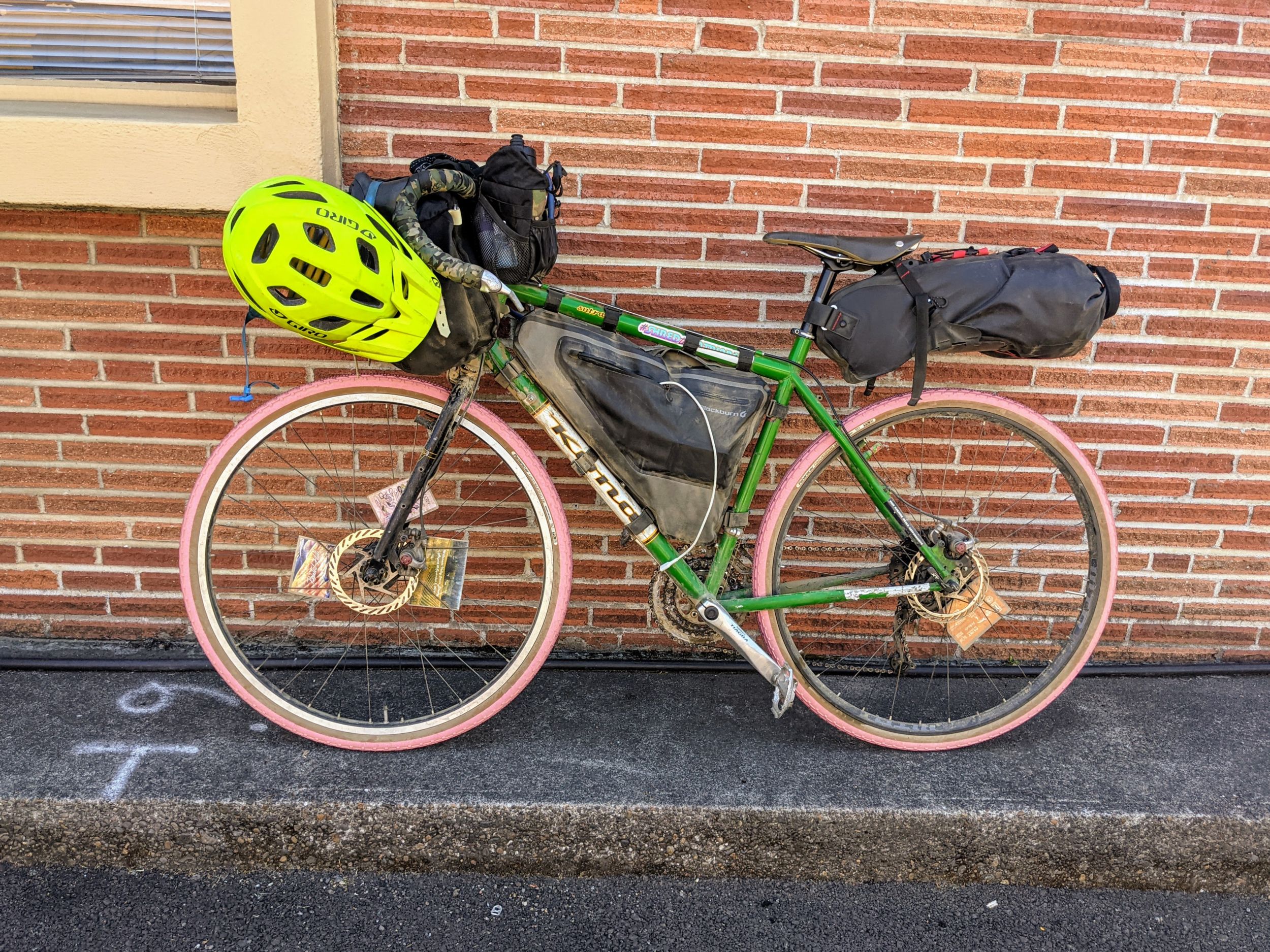 Roxy's Kona touring bike