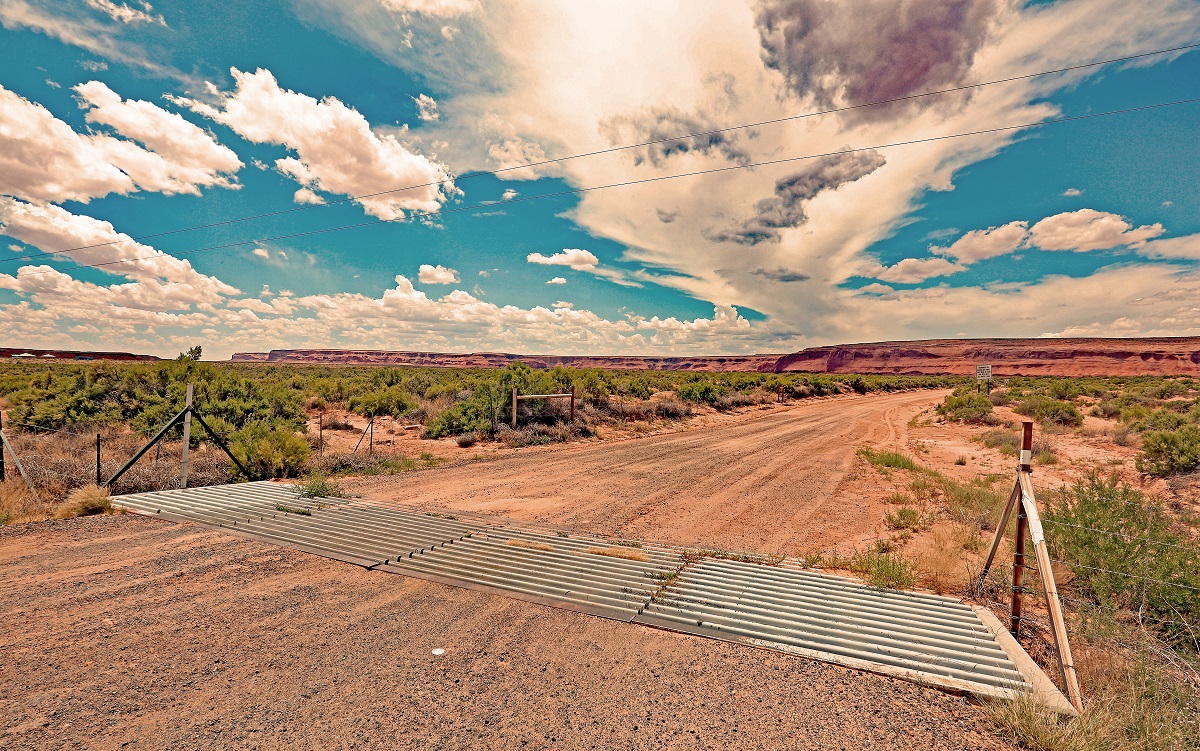 Cattle guards can be hazardous road features for bicycle travelers.