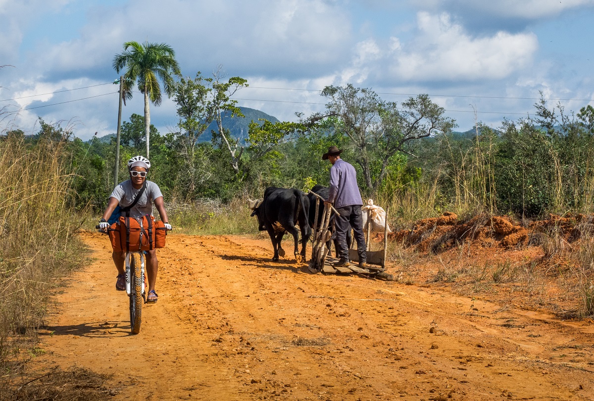 Devin riding in Cuba by Saara Snow